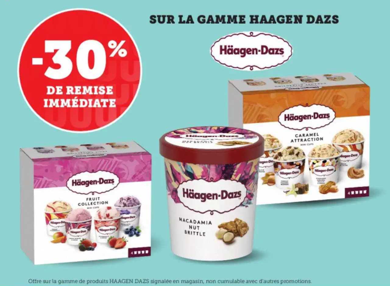 la gamme häagen dazs