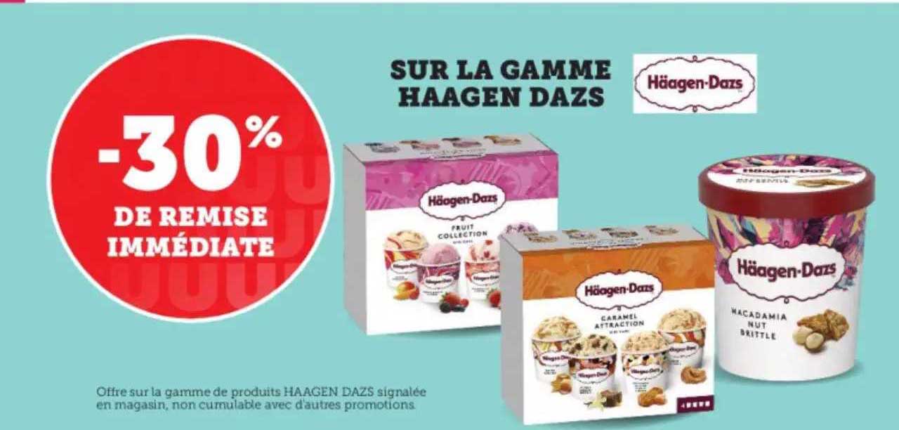 la gamme häagen dazs