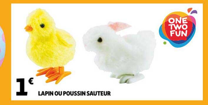 lapin ou poussin sauteur