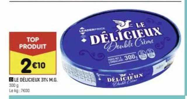 le délicieux 31% m.g.