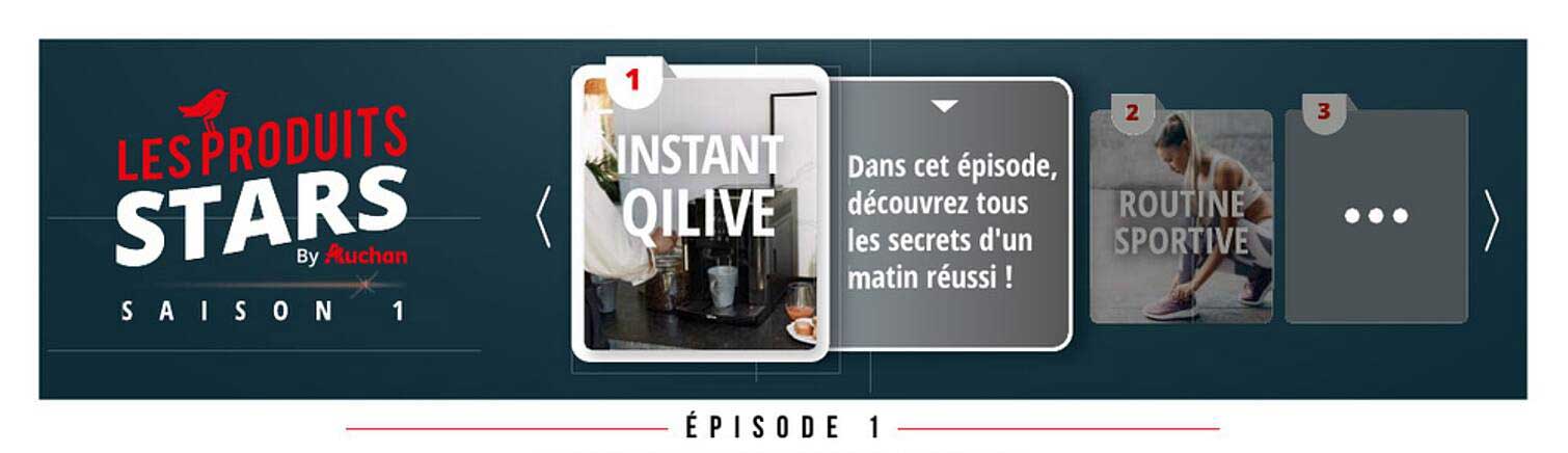 les produits stars by auchan