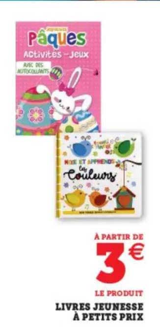 livres jeunesse à petits prix