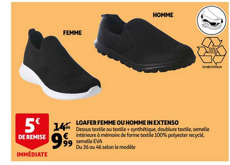 loafer femme ou homme in extenso