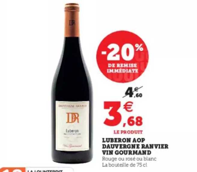 luberon aop dauvergne ranvier vin gourmand