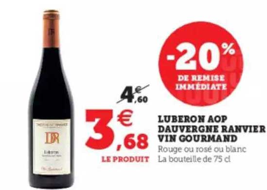 luberon aop dauvergne ranvier vin gourmand