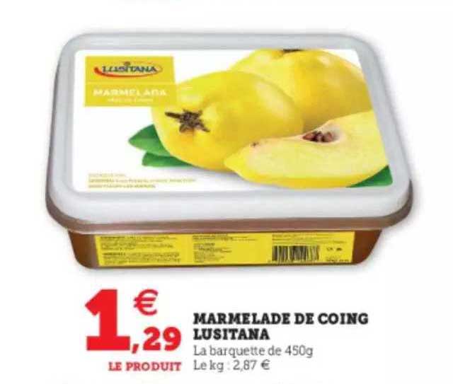 marmelade de coing lusitana