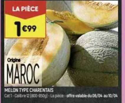 melon type charentais