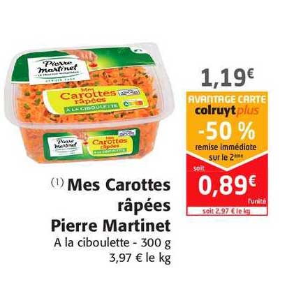 mes carottes râpées pierre martinet