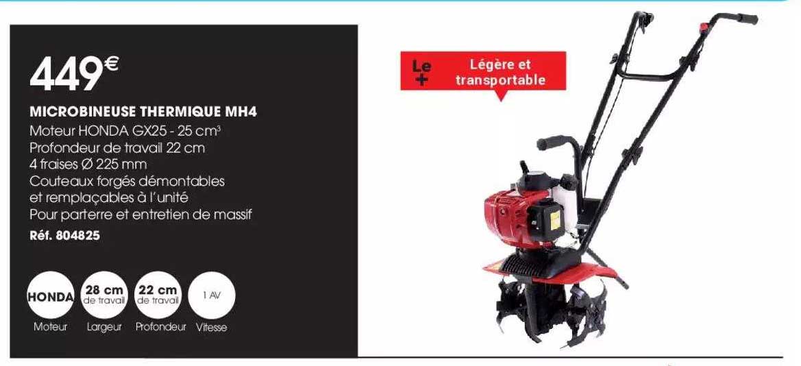 microbineuse thermique mh4