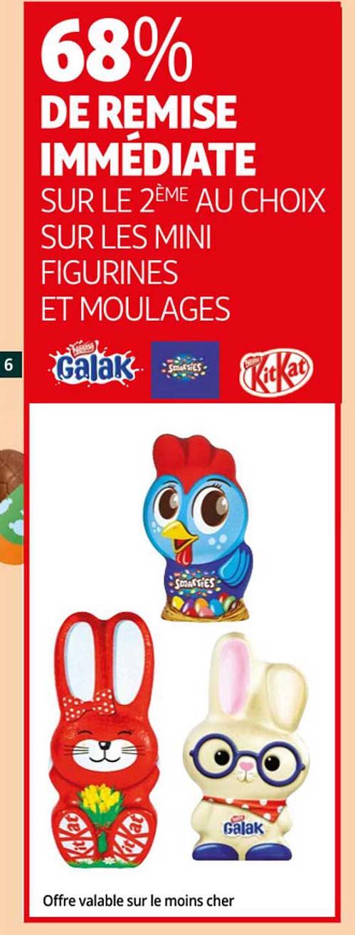 mini figurines et moulages galak, kitKat