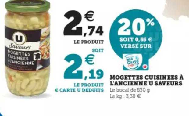mogettes cuisinées à l'ancienne u saveurs