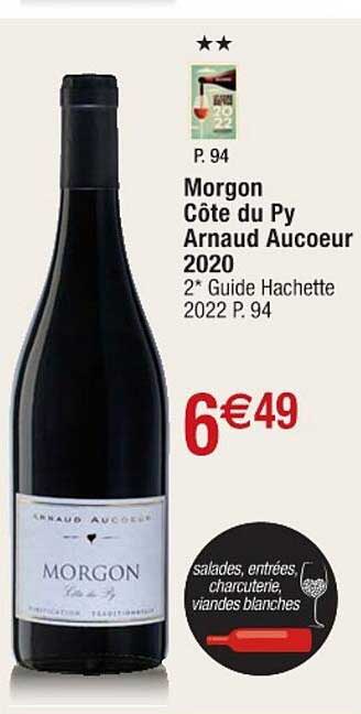 morgon côte du py arnaud aucoeur 2020