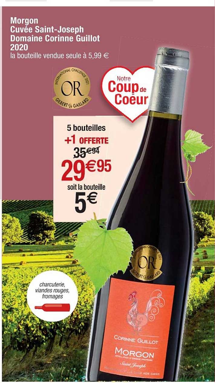 morgon cuvée saint-joseph domaine corinne guillot 2020