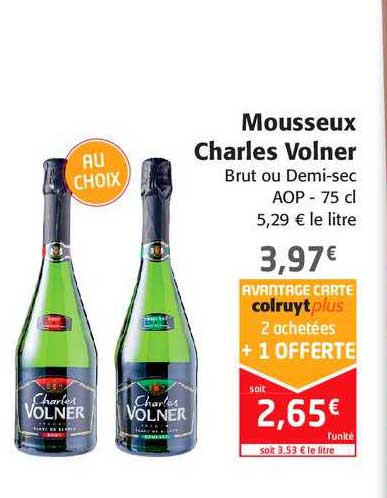 mousseux charles volner