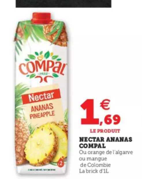 Nectar Ananas Compal