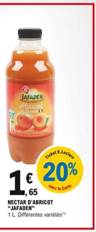 nectar d'abricot "jafaden"