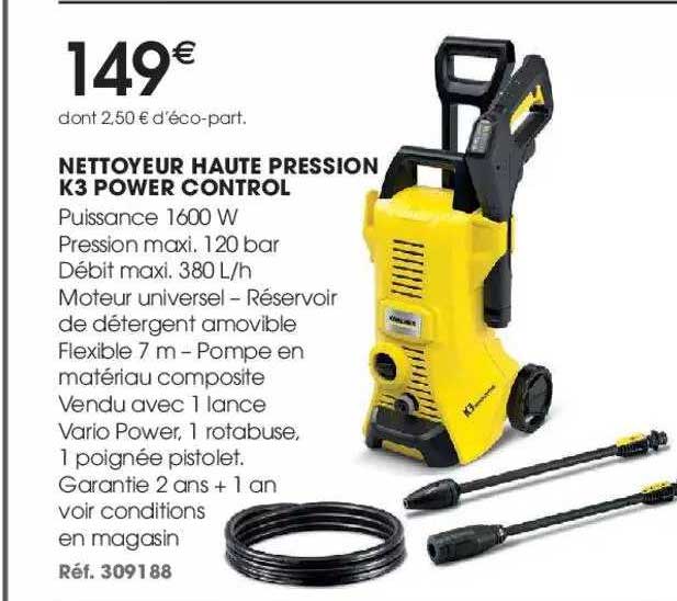 nettoyeur haute pression k3 power control