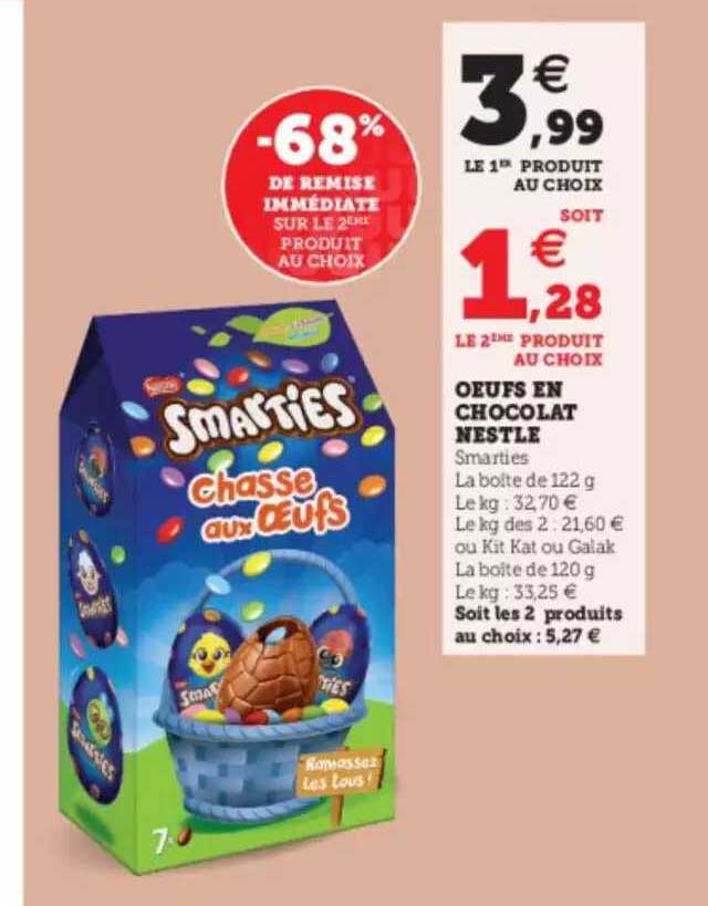 Oeufs En Chocolat Nestlé