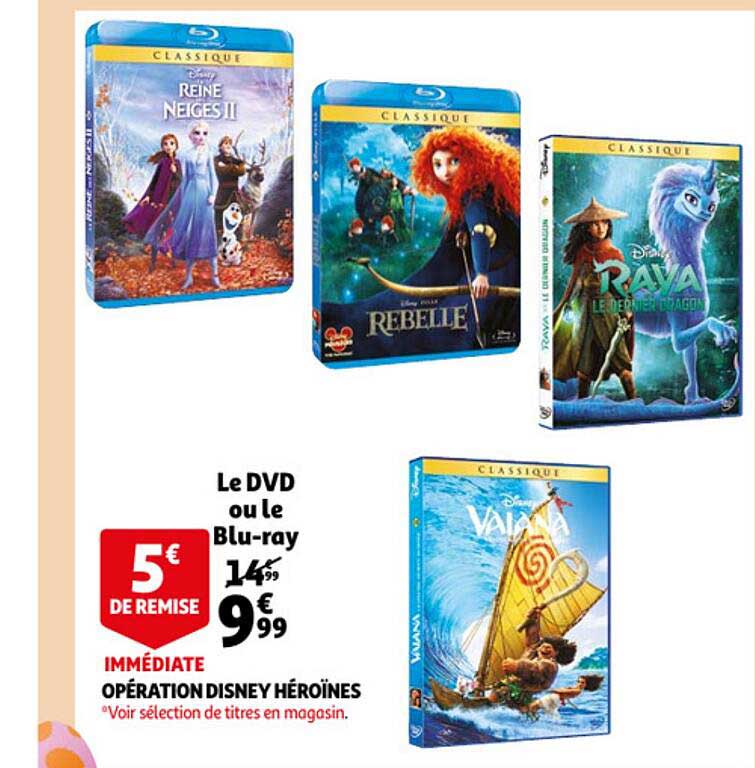 opération disney héroïnes