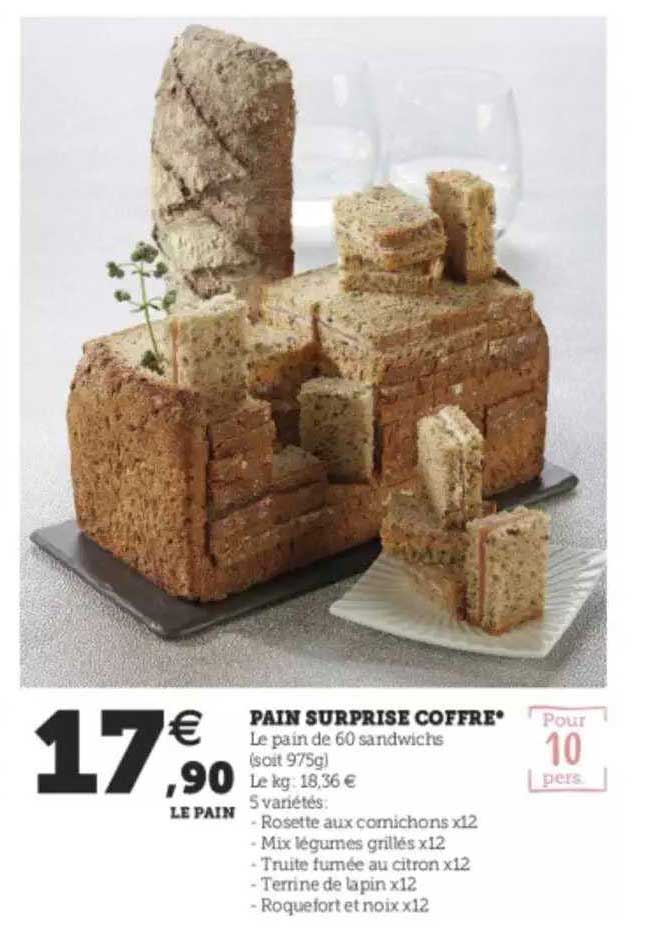 Pain Surprise Coffre