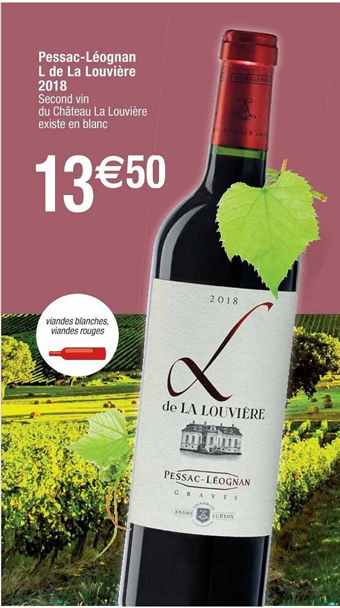 Pessac-Léognan L De La Louvière 2018