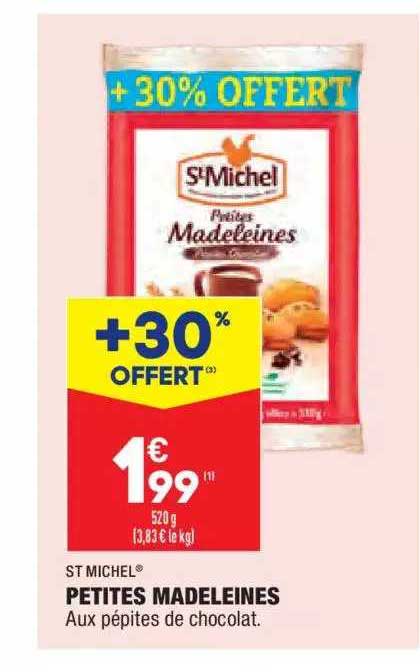 petites madeleines st michel