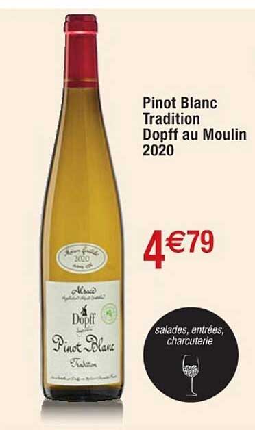 pinot blanc tradition dopff au moulin 2020