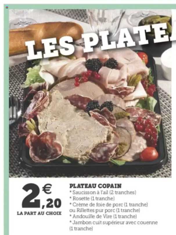 plateau copain