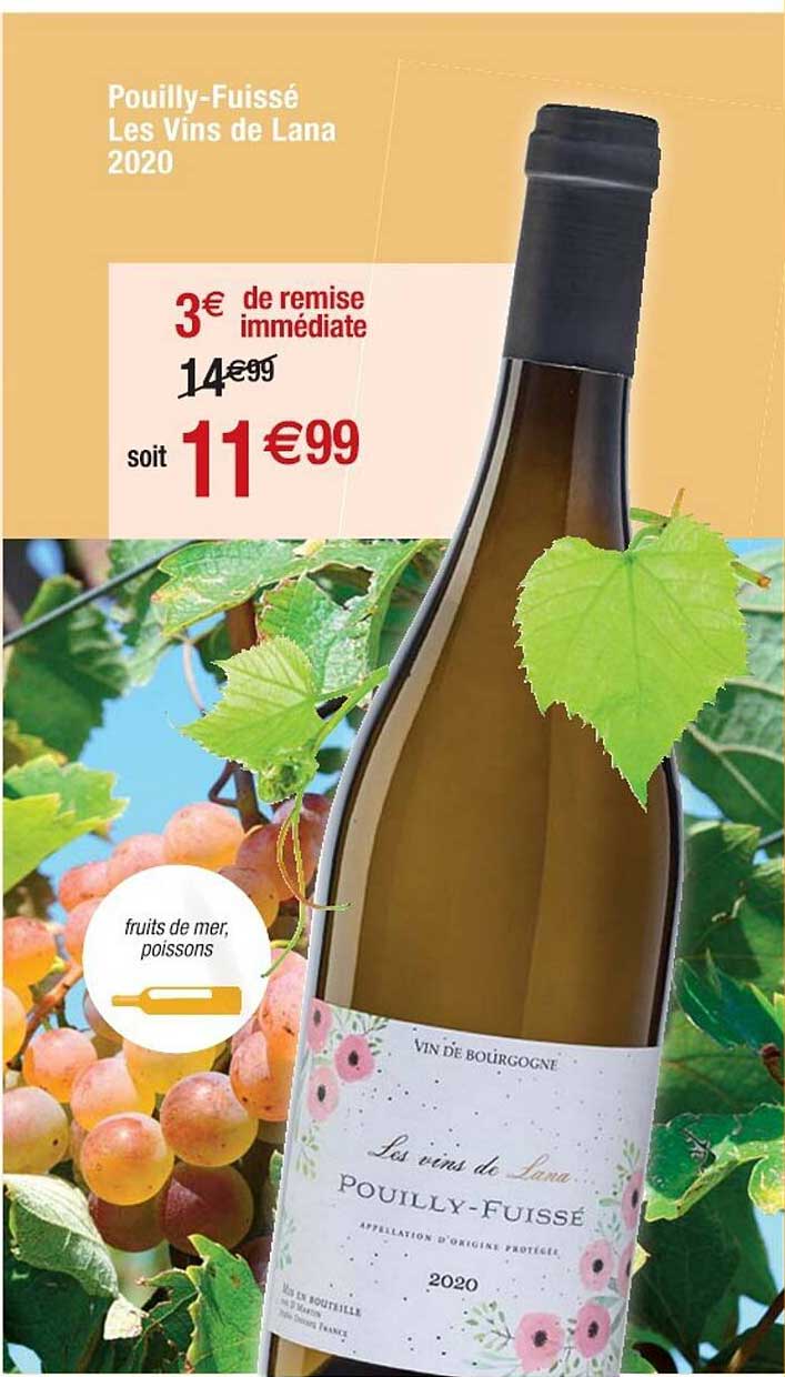 pouilly-fuissé les vins de lana 2020