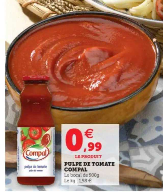 Pulpe De Tomate Compal
