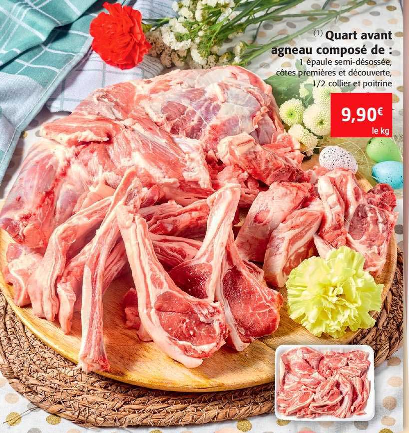 quart avant agneau