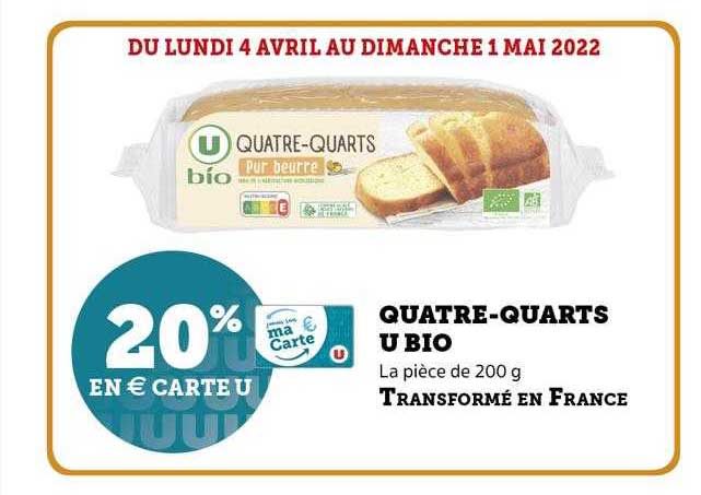 quatre-quarts u bio