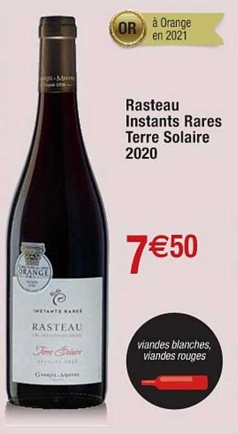 rasteau instants rares terre solaire 2020