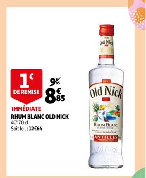rhum blanc old nick