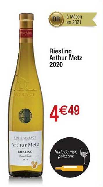 riesling arthur metz 2020