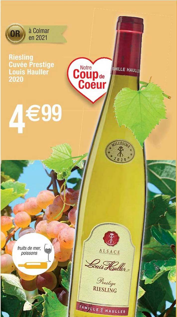 riesling cuvée prestige louis hauller 2020
