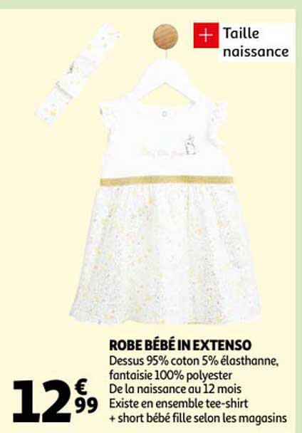 robe bébé in extenso