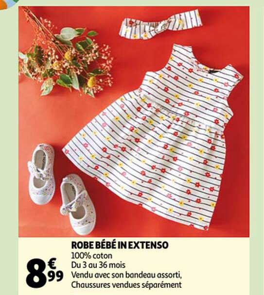 robe bébé in extenso