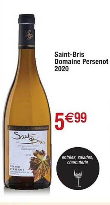 saint-bris domaine persenot 2020