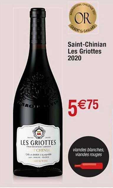 saint-chinian les griottes 2020