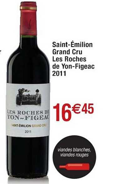 saint-émilion grand cru les roches de yon-Figeac 2011