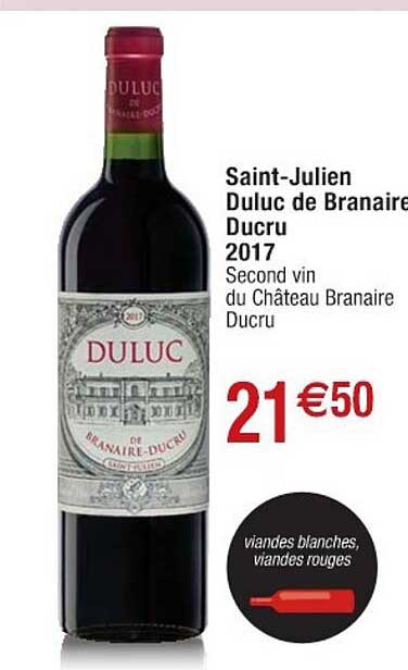 saint-julien duluc de branaire-ducru 2017