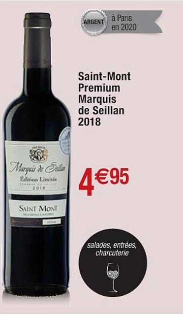 Saint-Mont Premium Marquis De Seillan 2018