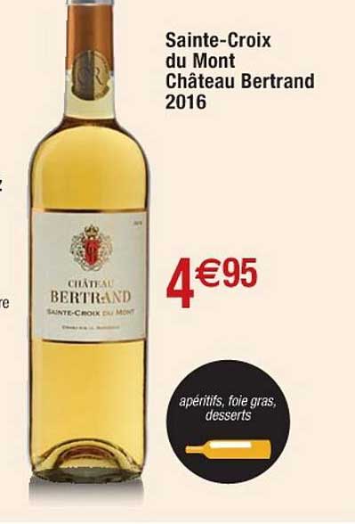 sainte-Croix du mont château bertrand 2016