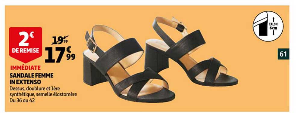 Sandale Femme In Extenso