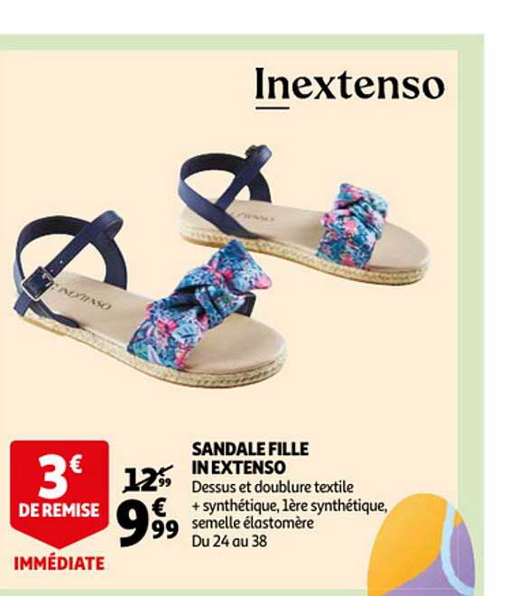 sandale fille in extenso