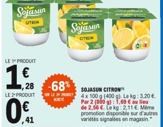 Sojasun Citron