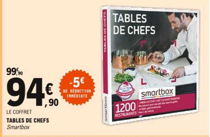 tables de chefs
