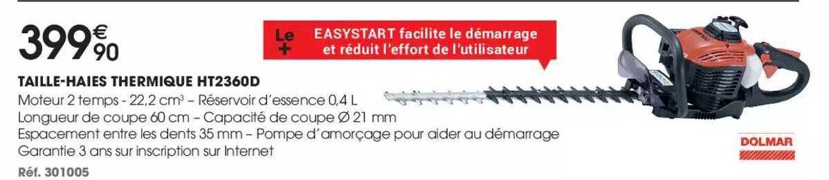 taille-haies thermique ht2360d