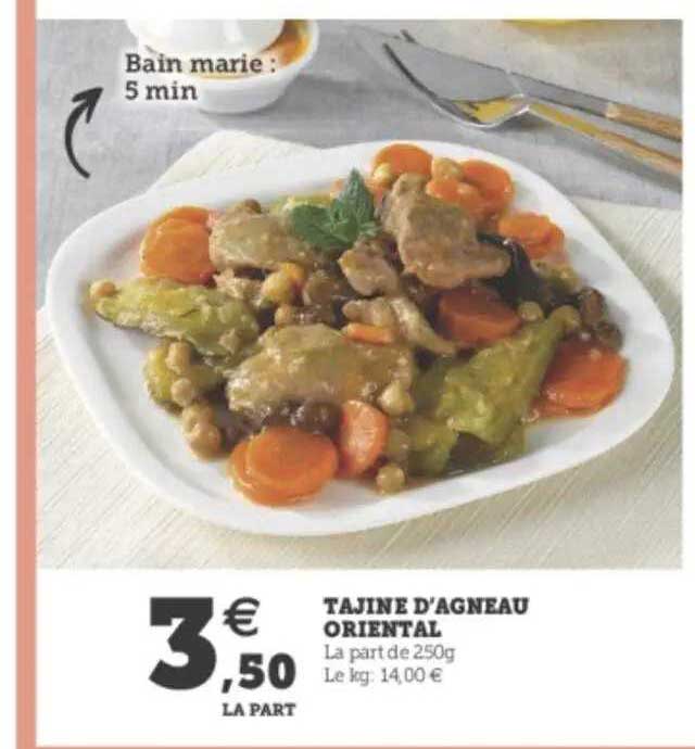 tajine d'agneau oriental